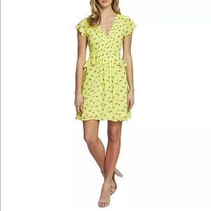 Cece Gramercy Girl Dress in Lemon Drop